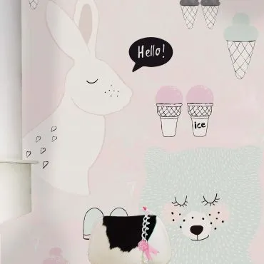 Обои для стен Studio OnsZelf Little Wallpaper foto-ijsjes