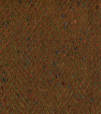 Ткань Sequana Donegal Big Herringbone Tweed 11204_burnt_orange