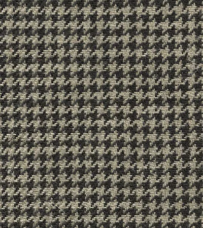 Ткань Sequana Linen Houndstooth 11179_natural_anthracite