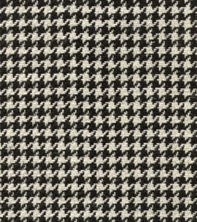 Ткань Sequana Linen Houndstooth 11182_black_oyster