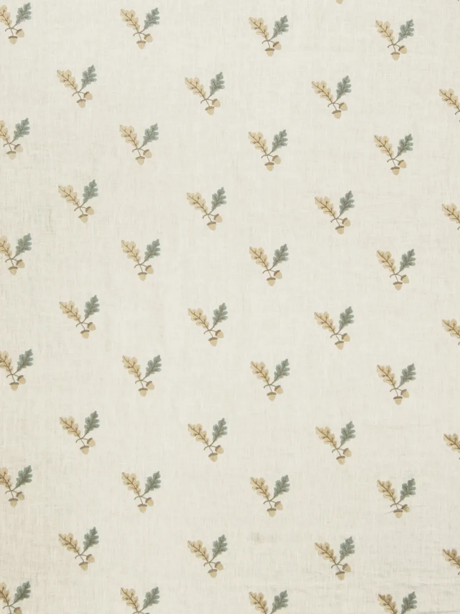 Ткань Stroheim Charles Faudree Collection Charles Faudree Linen Window Acorn Sheer - Aquastone
