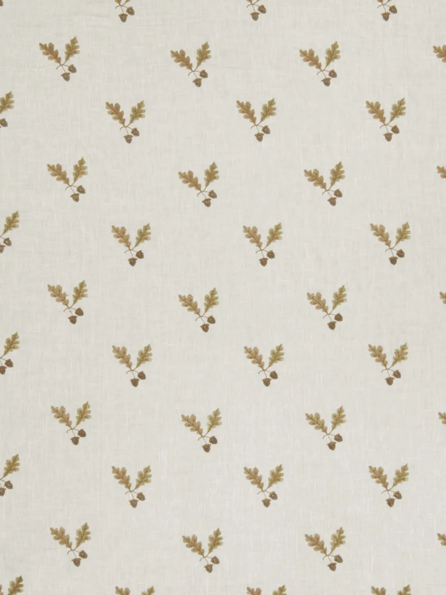Ткань Stroheim Charles Faudree Collection Charles Faudree Linen Window Acorn Sheer - Tarragon