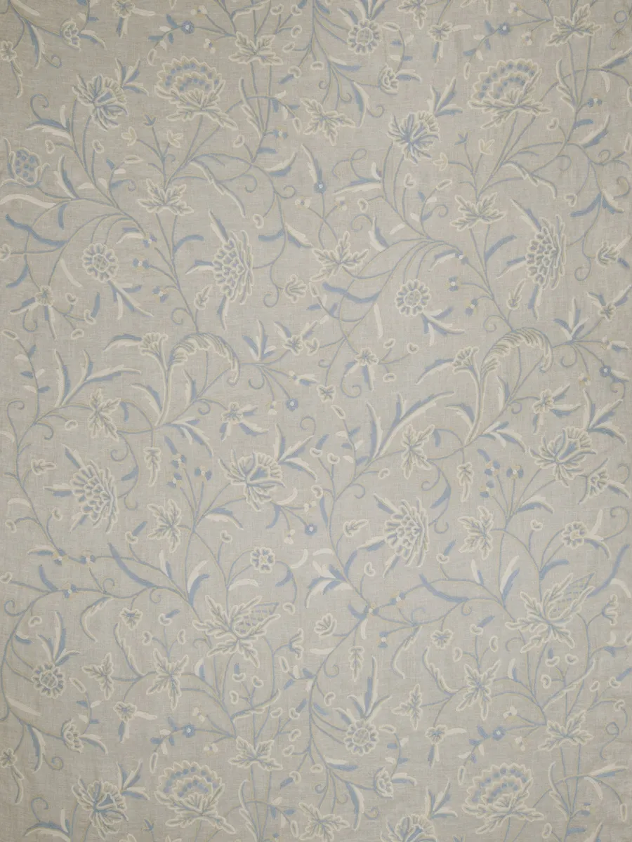 Ткань Stroheim Charles Faudree Collection Charles Faudree Linen Window Glenville Sheer - Slatestone