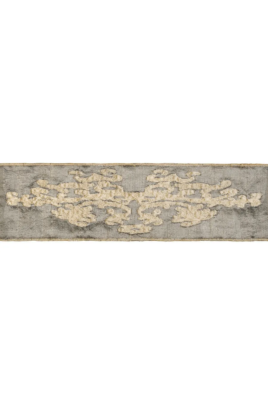 Charles Faudree Passementerie Trimmings Nuage - Silver Lining