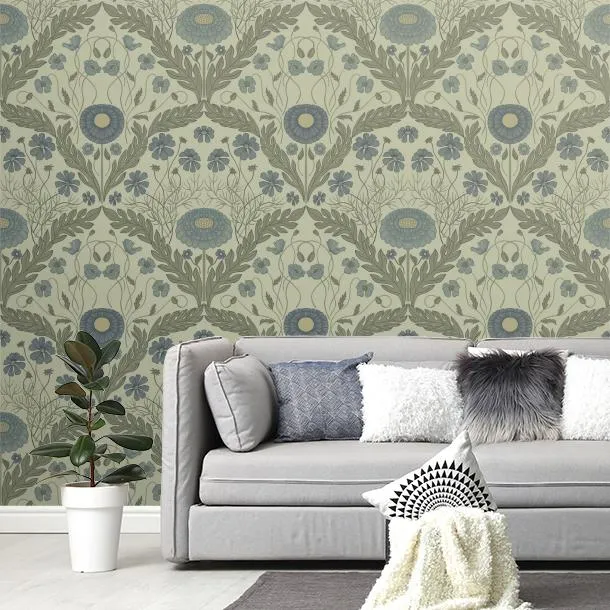 Обои для стен Midbec Blomstermala 51001 #4