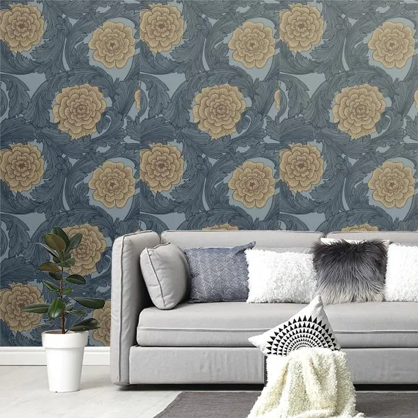 Обои для стен Midbec Blomstermala 51010 #4