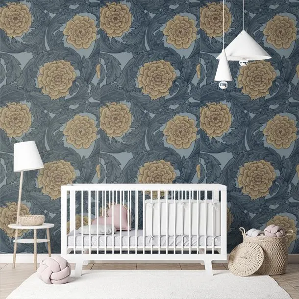 Обои для стен Midbec Blomstermala 51010 #9