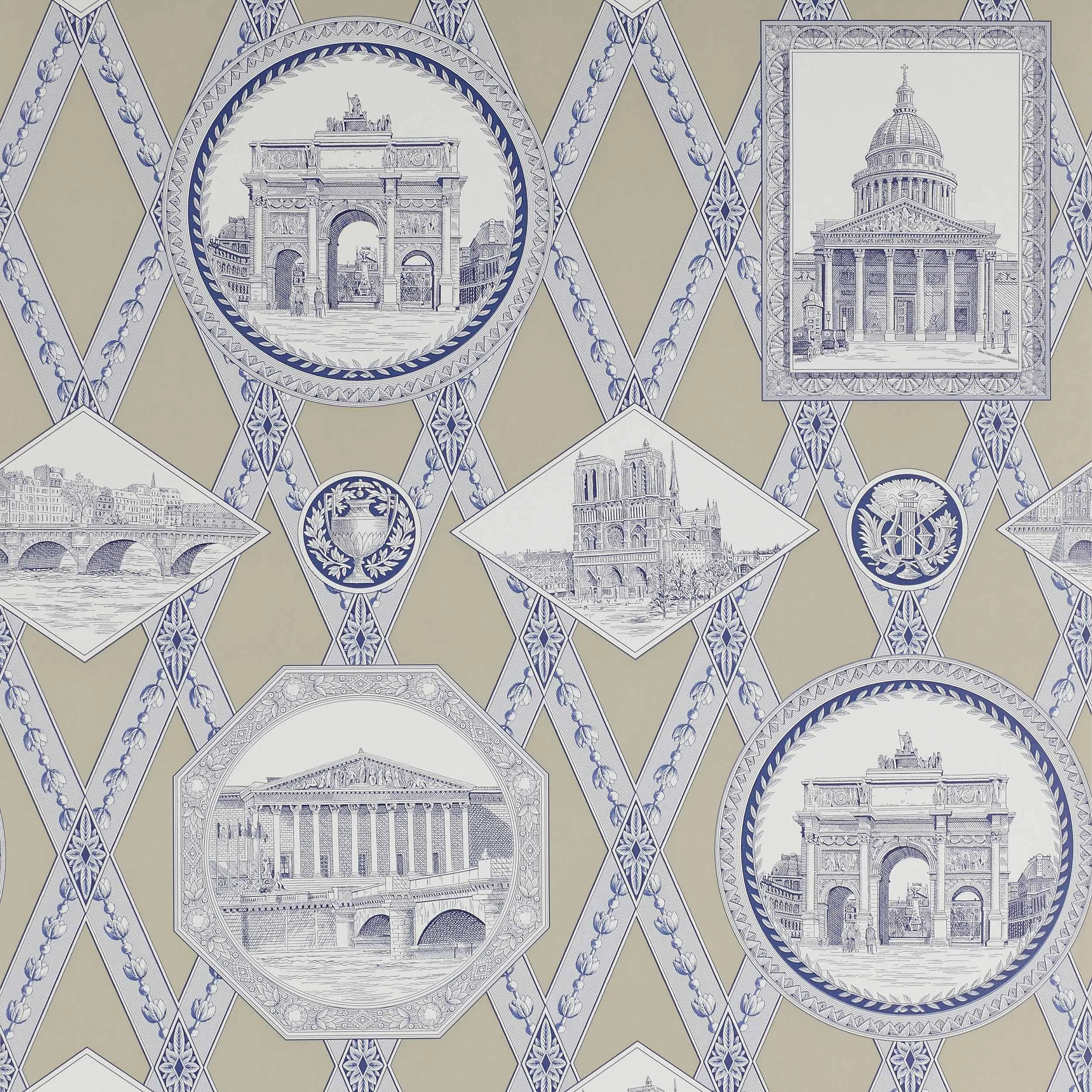 Обои для стен Manuel Canovas Papiers Peints Trianon 3068