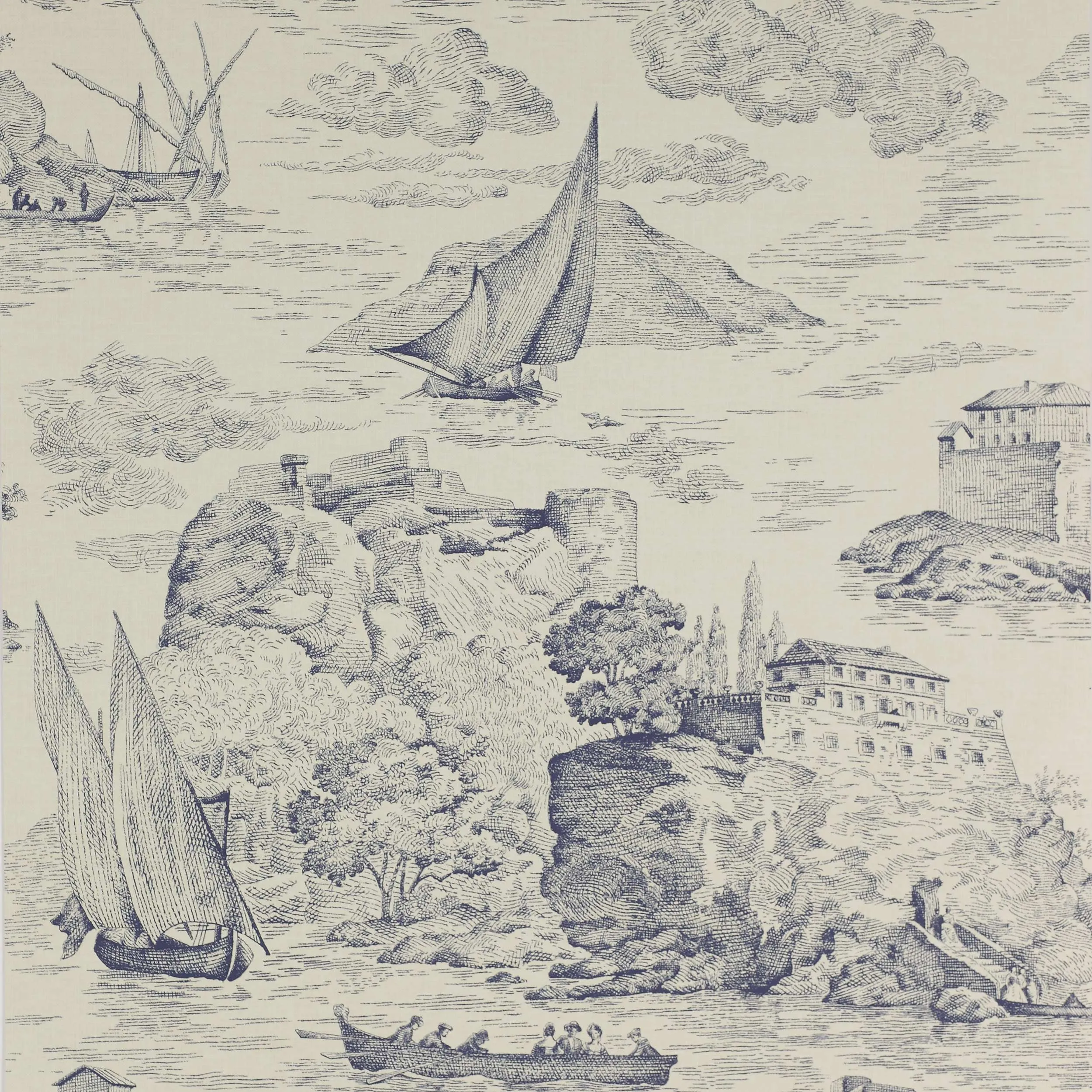 Обои для стен Manuel Canovas Papiers Peints Trianon 3069