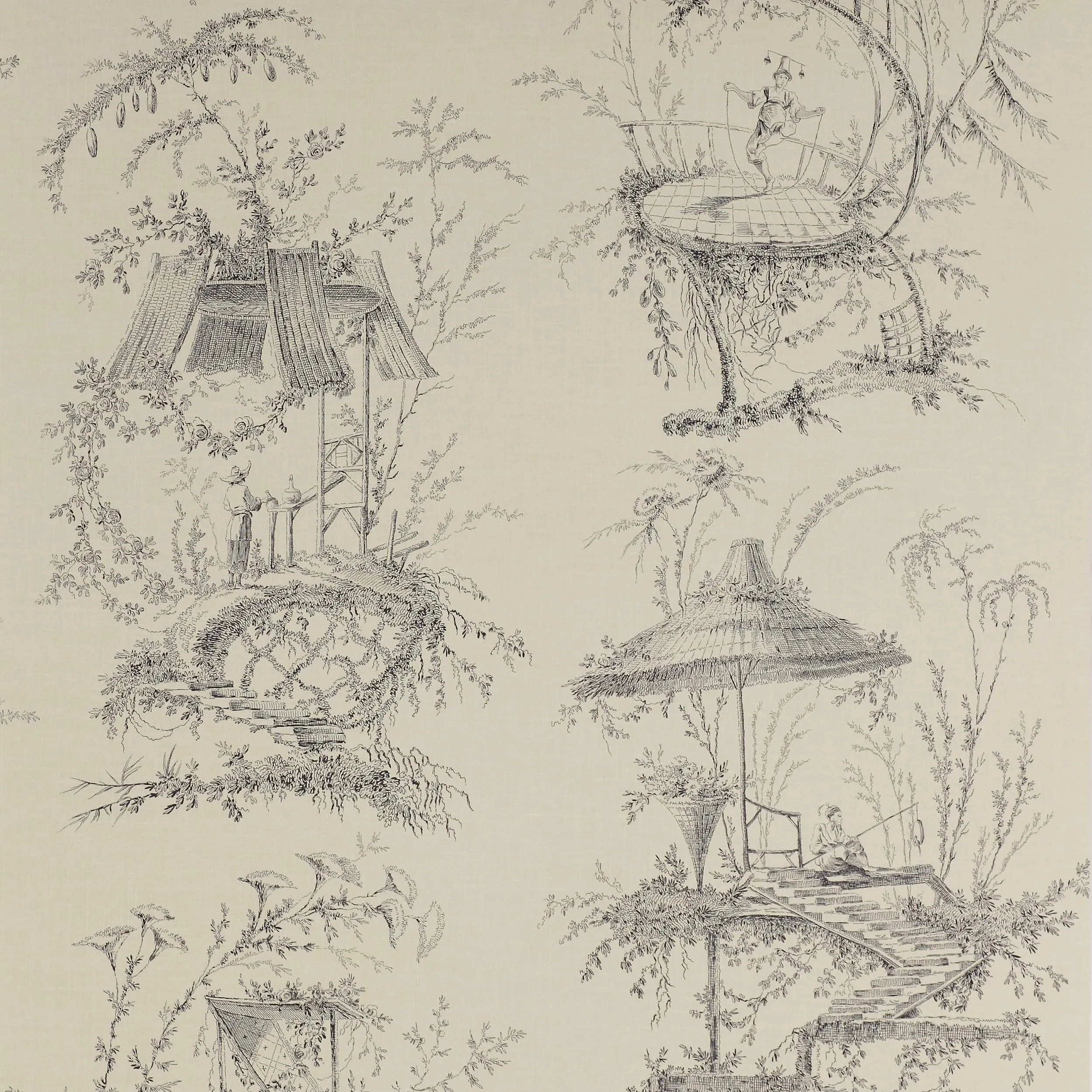 Обои для стен Manuel Canovas Papiers Peints Trianon 3070