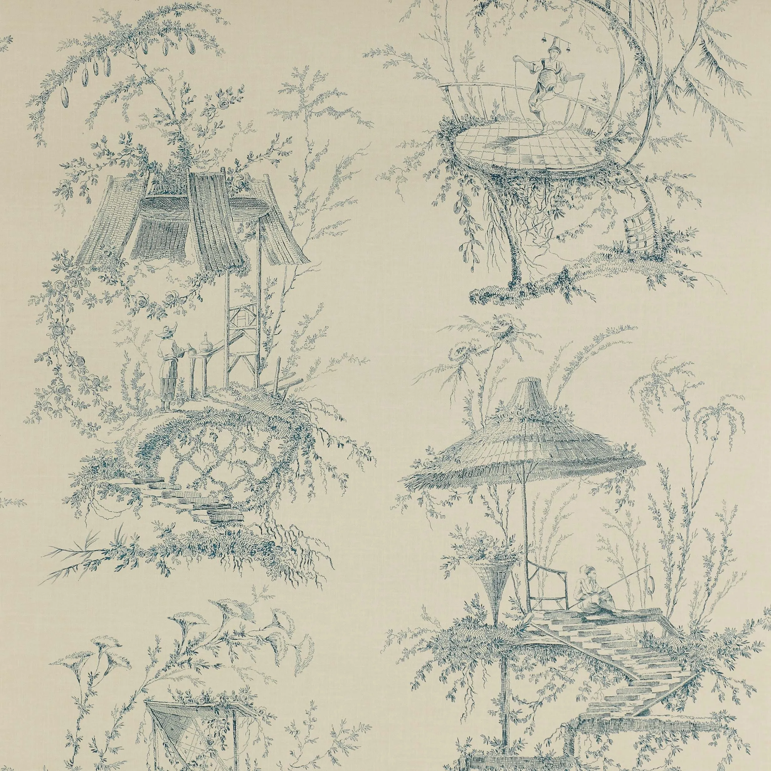 Обои для стен Manuel Canovas Papiers Peints Trianon 3070