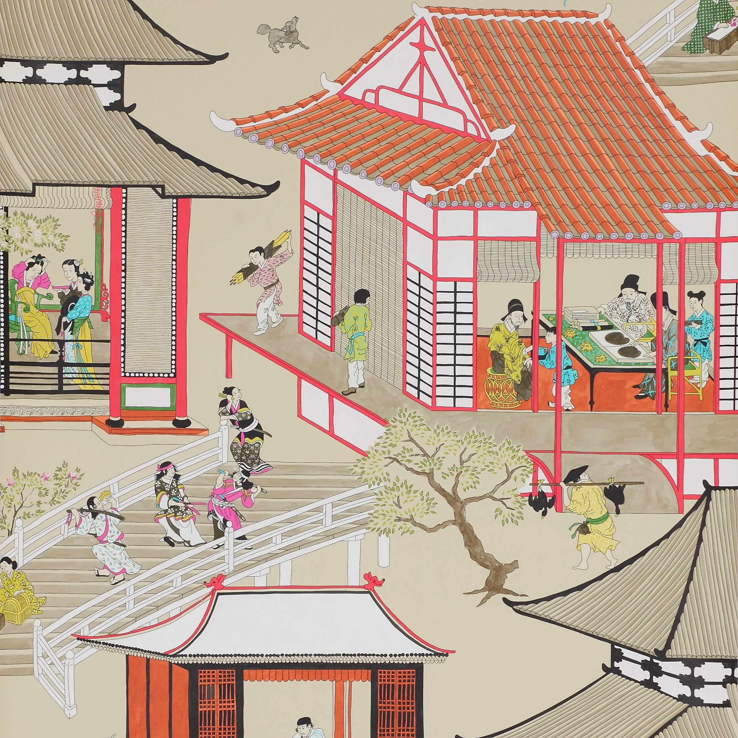 Обои для стен Manuel Canovas Papiers Peints Vol 5 3076