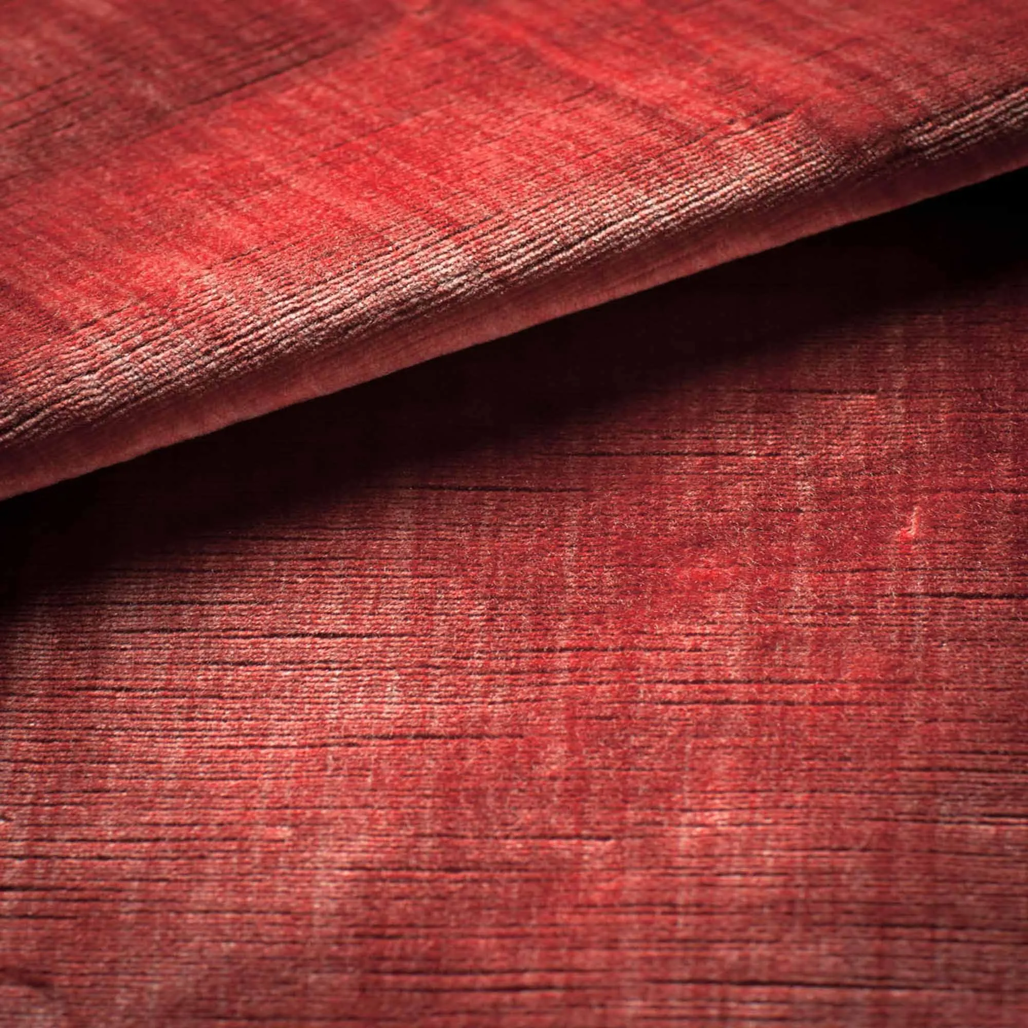 Ткань Beaumont & Fletcher Como Silk Velvet Como-Pompeiian-red