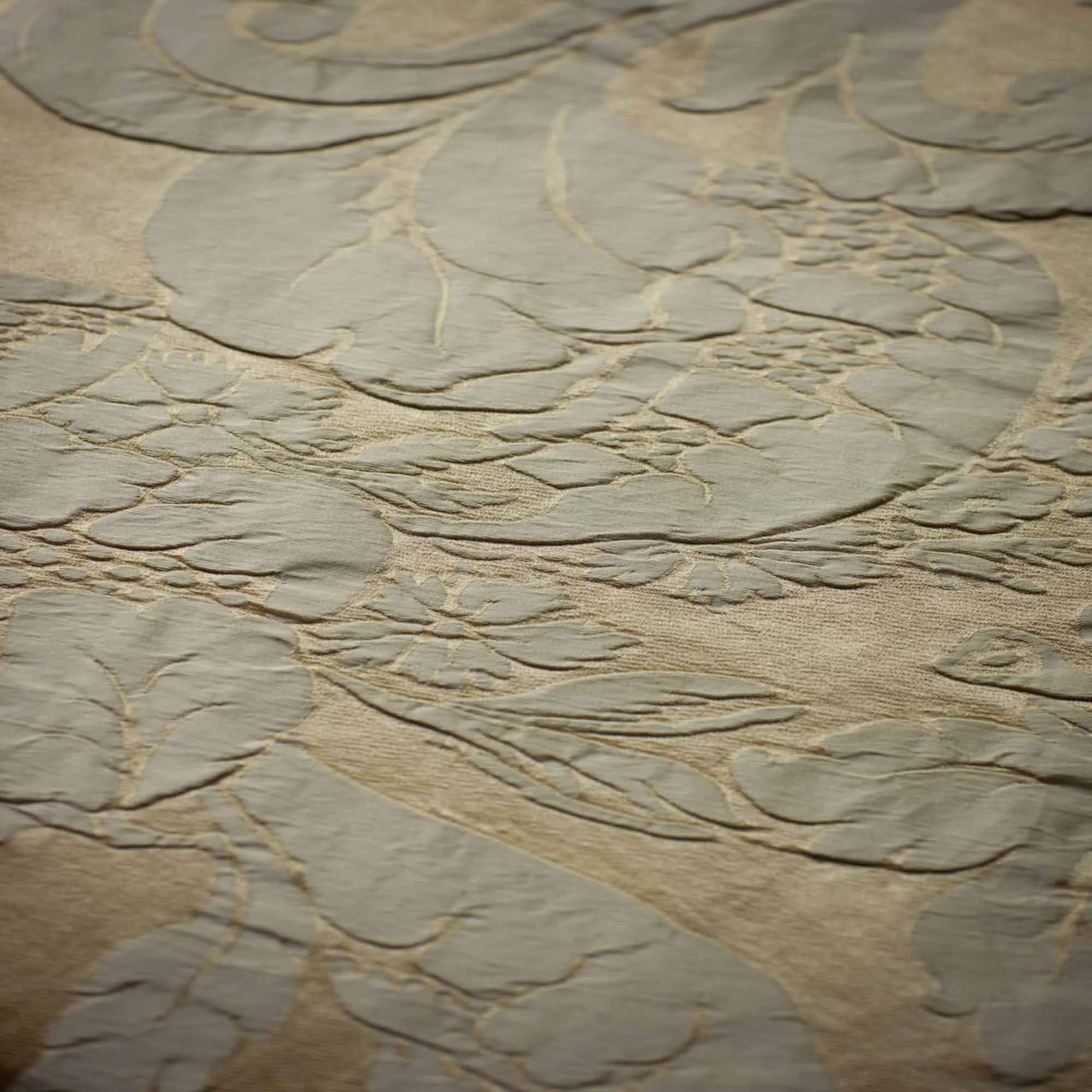 Ткань Beaumont & Fletcher Leonora Damask Leonora-jerseycream