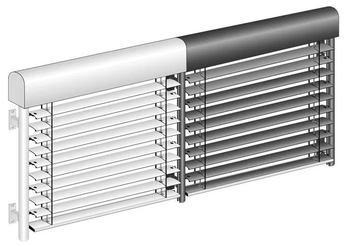 Жалюзи горизонтальные aussenraffstore-5847