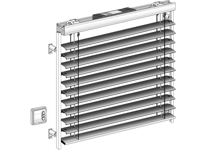 Жалюзи горизонтальные aussenraffstore-5885