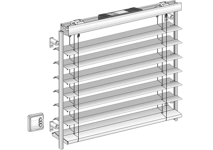 Жалюзи горизонтальные aussenraffstore-5985