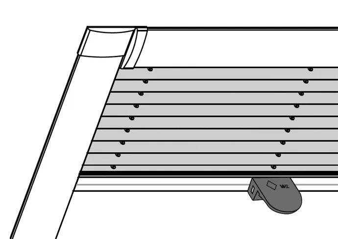 Плиссированные шторы plissee-7122