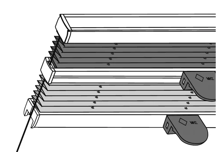 Плиссированные шторы plissee-7370
