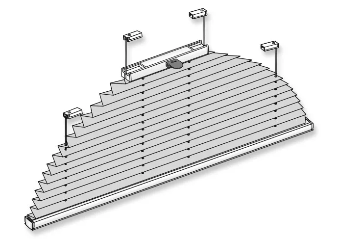 Плиссированные шторы plissee-8610