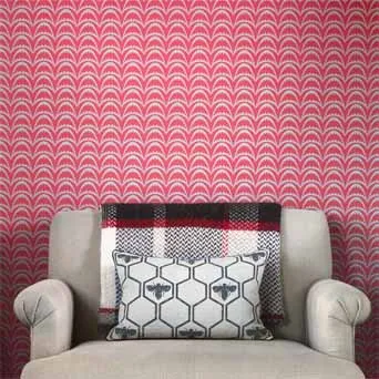Обои для стен Barneby Gates Barneby Walpapers Arcade-raspberry_resize