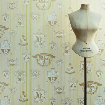 Обои для стен Barneby Gates Barneby Walpapers carpenoctem_lime