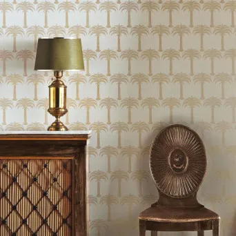 Обои для стен Barneby Gates Barneby Walpapers marrakechpalm_softgold