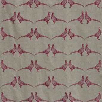 Ткань Barneby Gates Barneby Fabrics Pheasant_pink-natural
