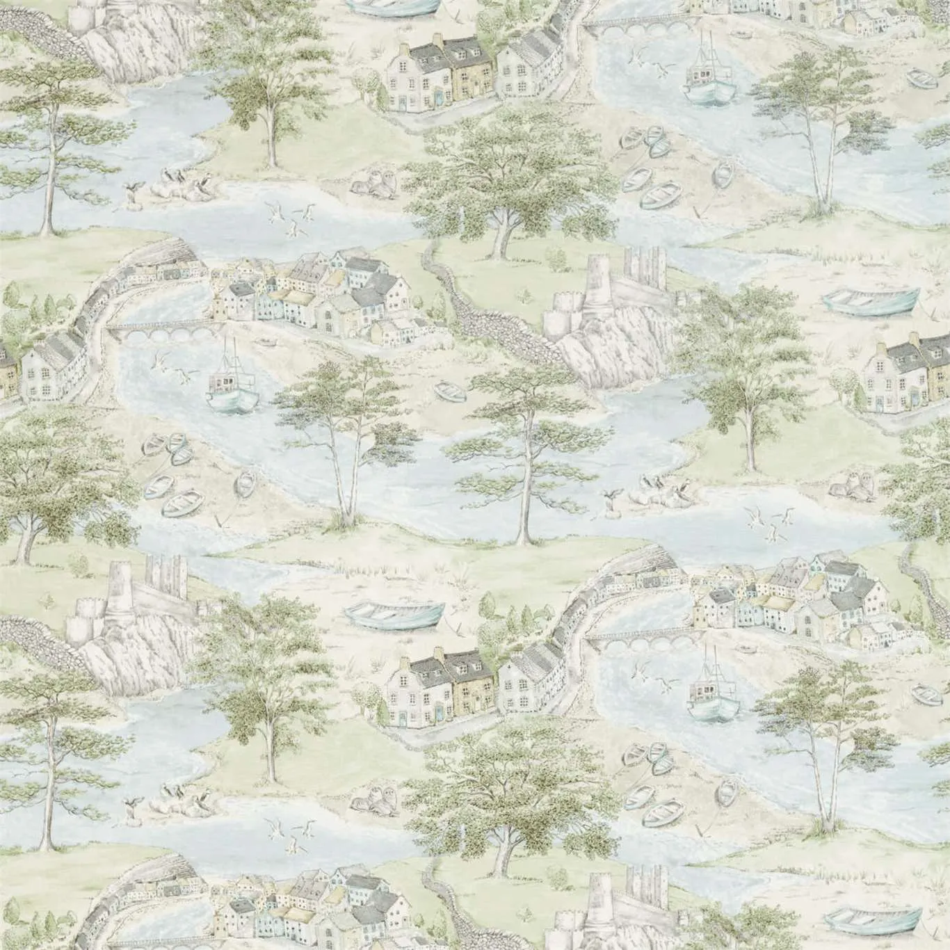 Ткань Sanderson Embleton Bay Fabrics 226435