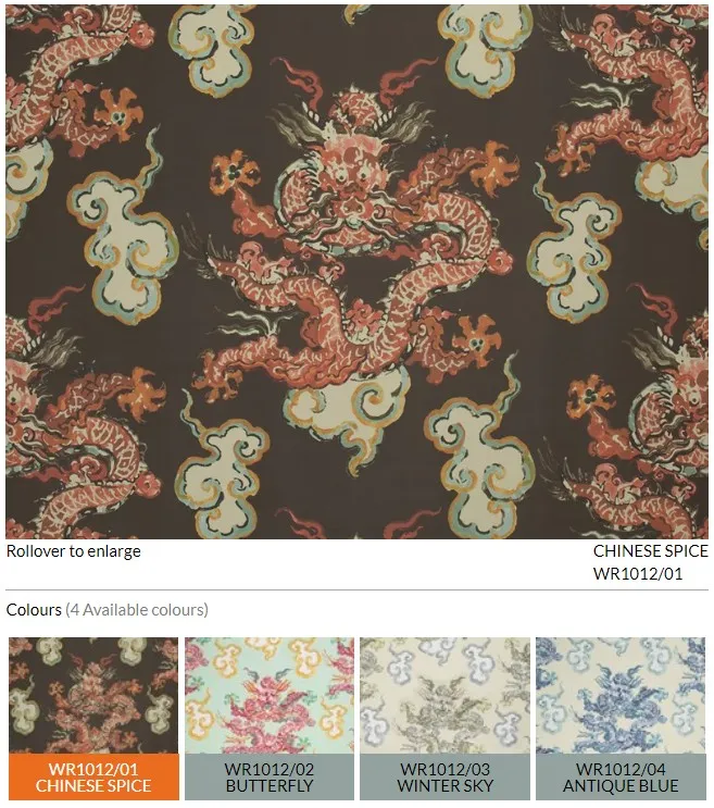 Обои для стен No.9 Thompson No.9 Wallpapers 01_DRAGON DANCE