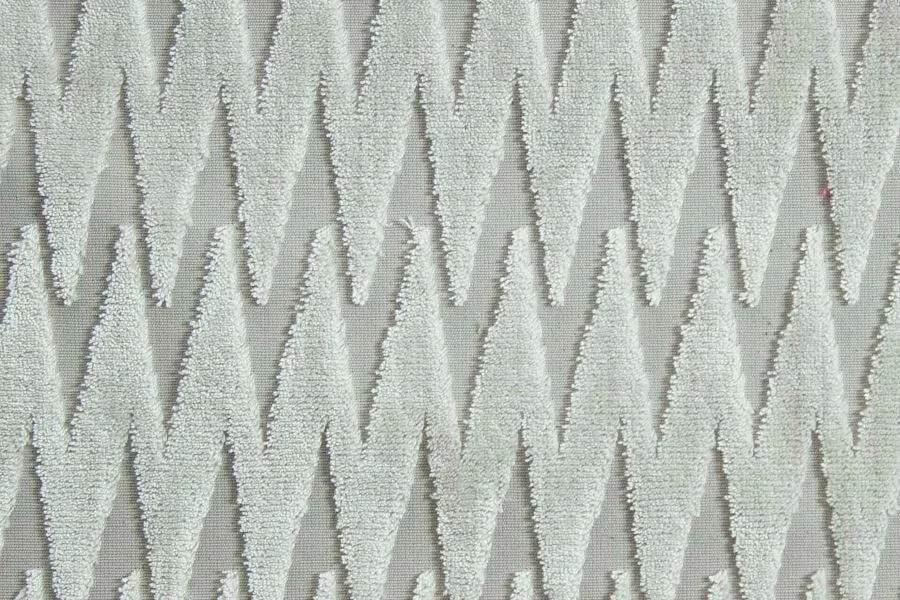 Ткань Luigi Bevilacqua Velvets Bevilacqua Velluto-Zig-Zag-gardenia