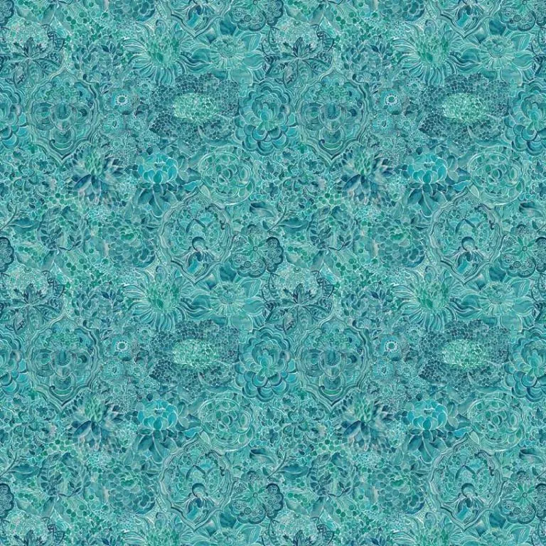 Ткань Blendworth Library clay-seaflower
