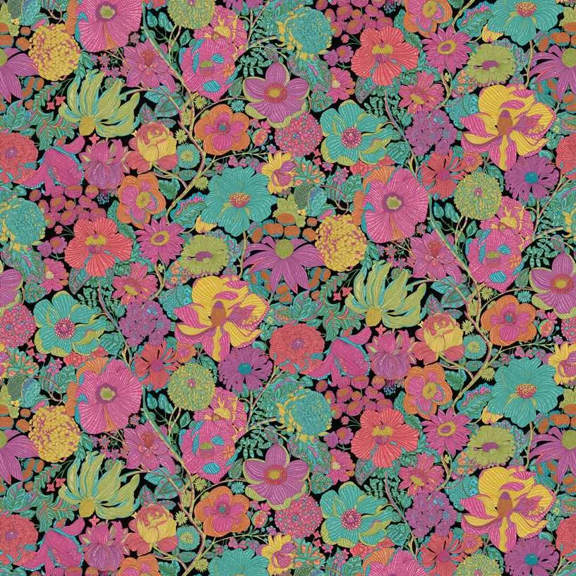 Ткань Blendworth Library mauve-pixie
