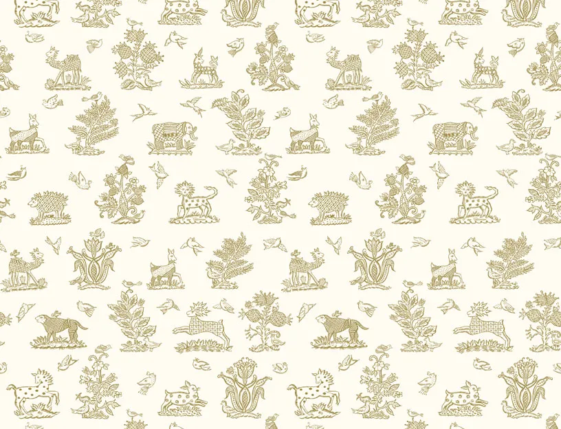 Обои для стен Blendworth Celia Birtwell’s Classic Beasties-Royal