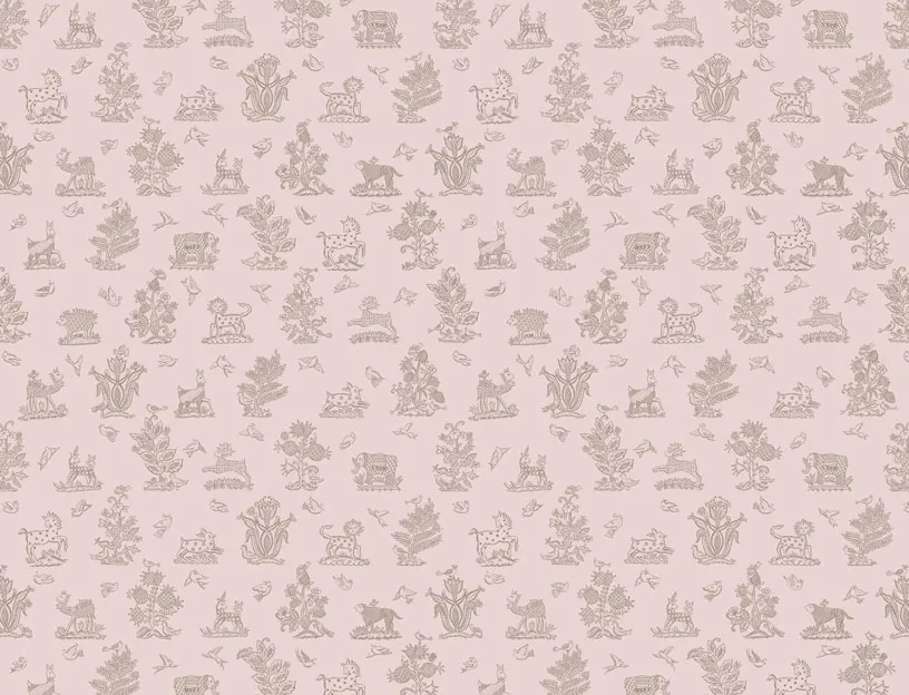 Ткань Blendworth Celia Birtwell’s Classic Fabrics Beasties-Compassion