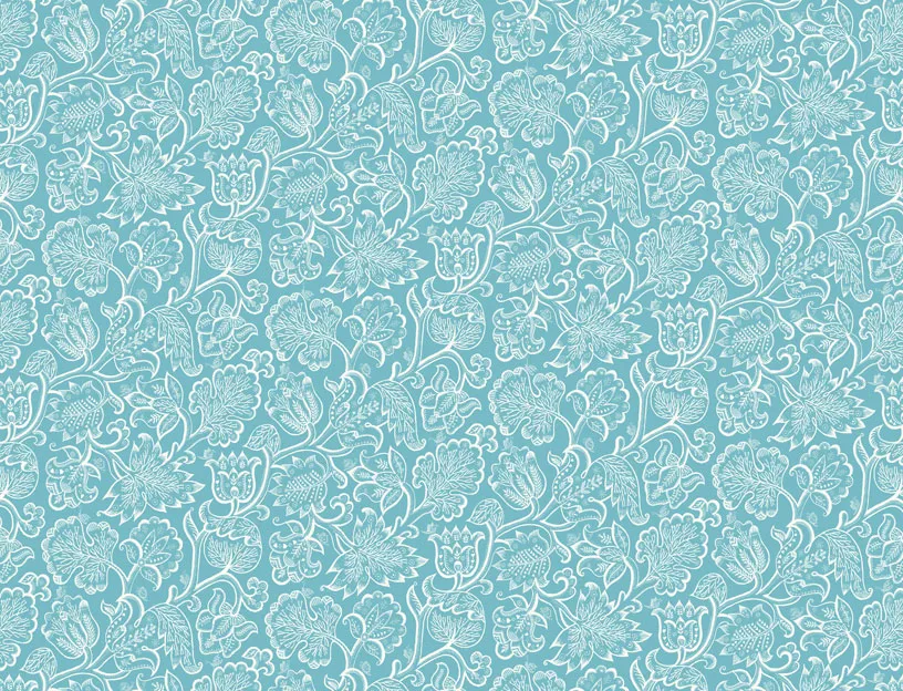 Ткань Blendworth Celia Birtwell’s Classic Fabrics Jacobean-South-Sea