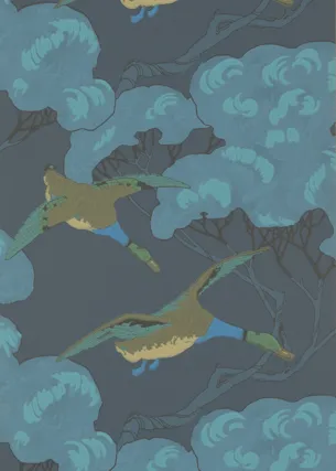 Обои для стен Mulberry Home Modern Country Wallpapers FG090_H10