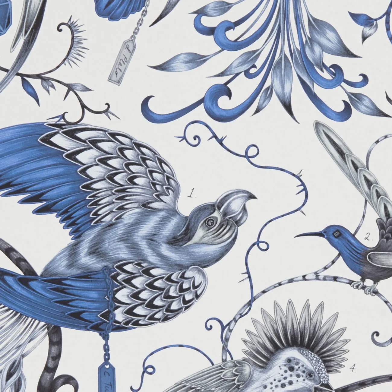 Обои для стен Clarke&Clarke Animalia Wallcoverings W0099-01
