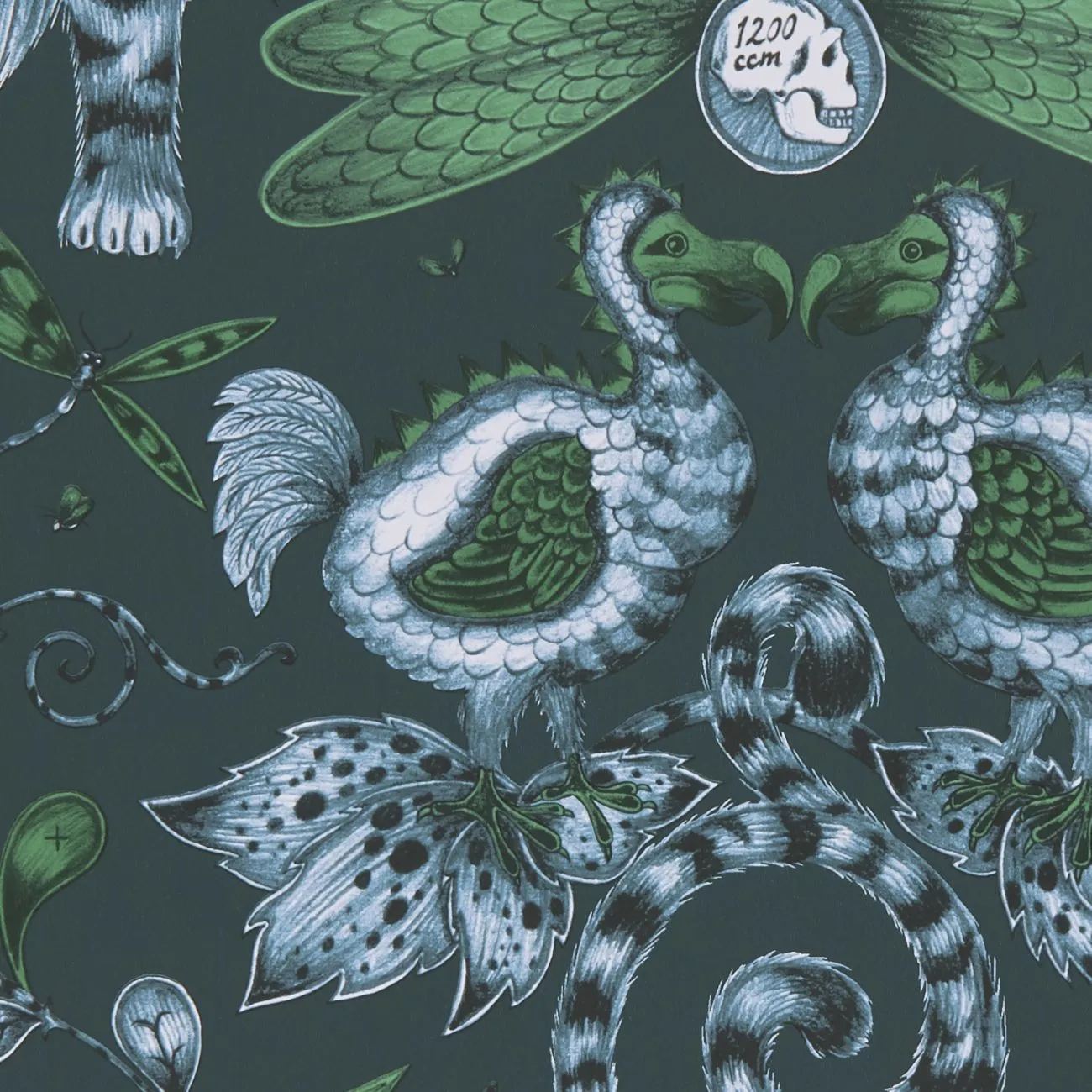 Обои для стен Clarke&Clarke Animalia Wallcoverings W0100-04