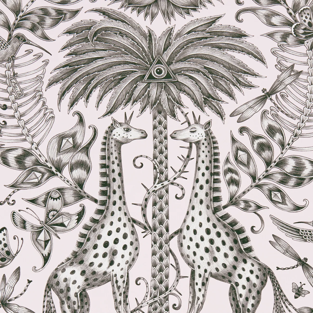 Обои для стен Clarke&Clarke Animalia Wallcoverings W0102-07