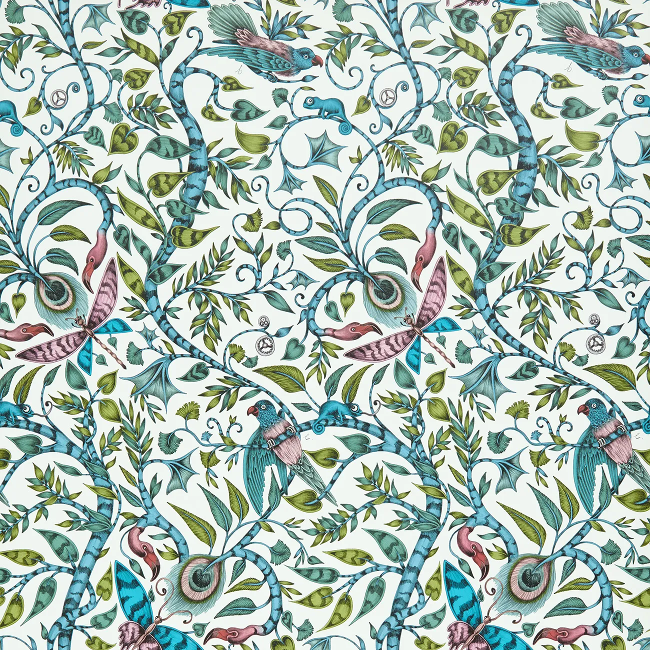 Обои для стен Clarke&Clarke Animalia Wallcoverings W0104-03