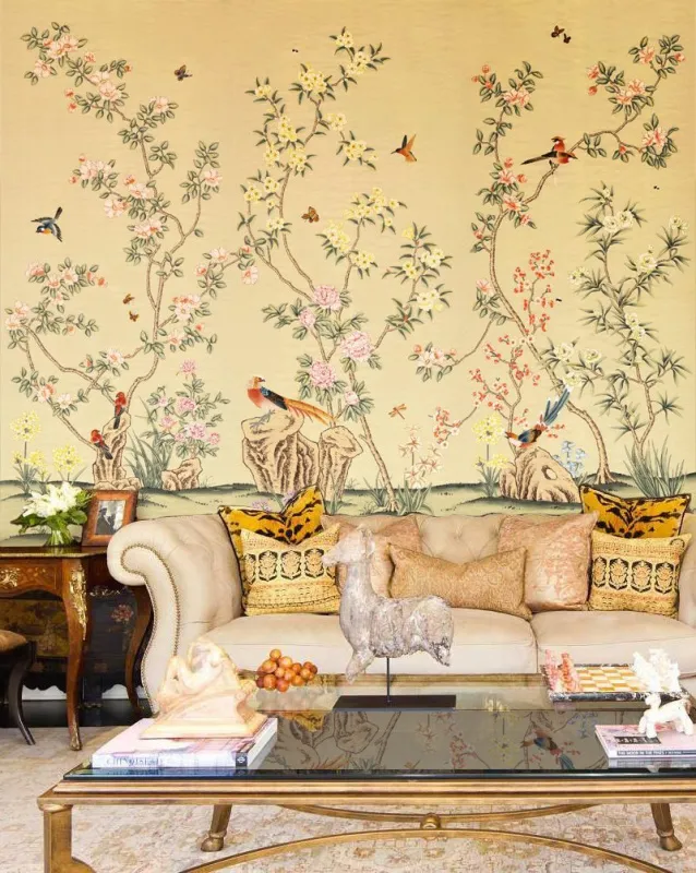 Обои для стен Paul Montgomery Chinoiseries Collection Beauvais