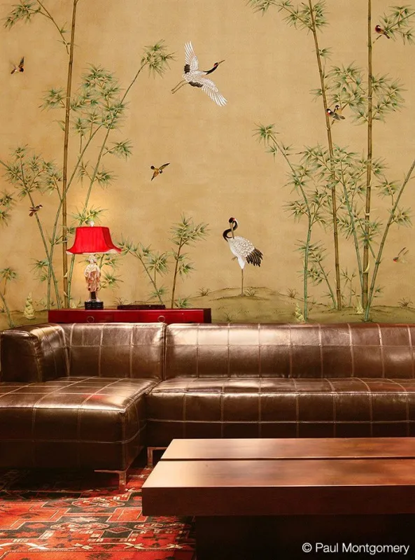Обои для стен Paul Montgomery Chinoiseries Collection CraneGroveL