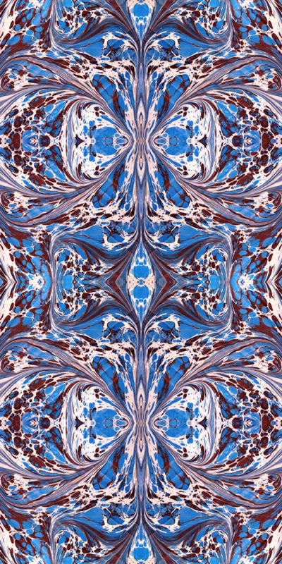 Обои для стен Susi Bellamy Luxurious wallpaper blue-fantasy
