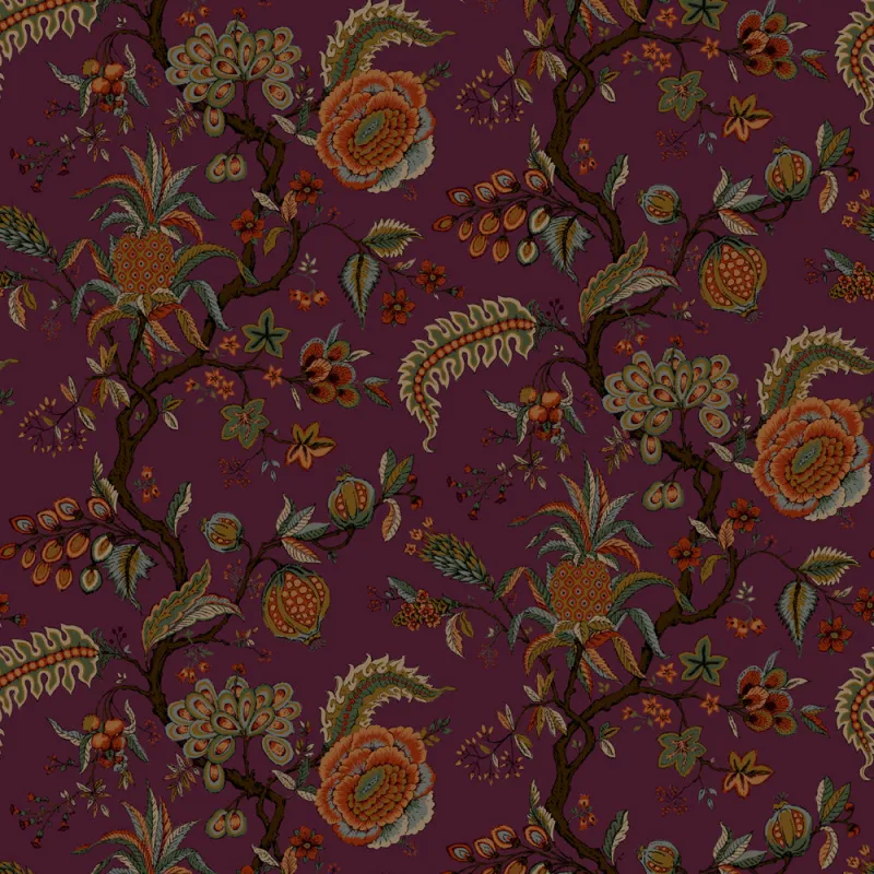 Ткань Pompadour Plum-Col-29-2