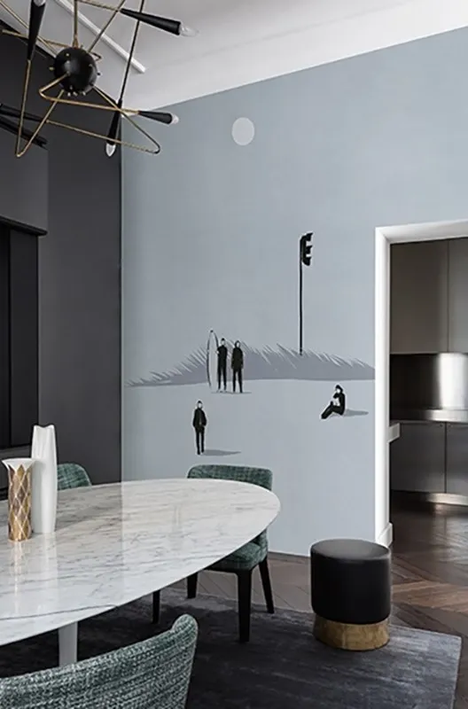 Обои для стен Wall&Deco 2017 Contemporary Wallpaper SANTANDER