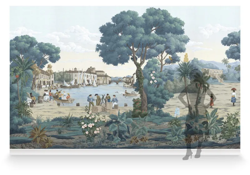 Обои для стен Paul Montgomery Melange BarbadosRM