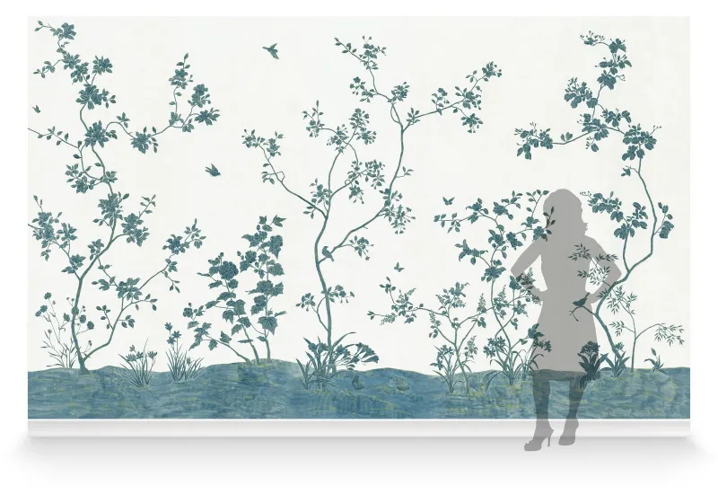 Обои для стен Paul Montgomery Melange FairingtonWhiteRM