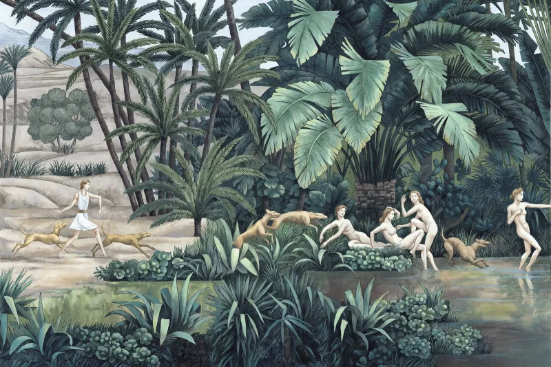 Обои для стен Paul Montgomery Panoramics Oasis Set