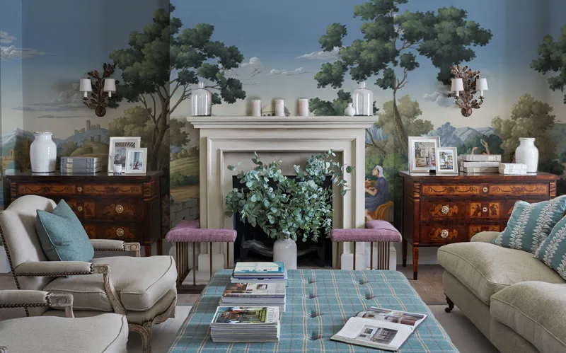 Обои для стен Paul Montgomery Panoramics Pastorale